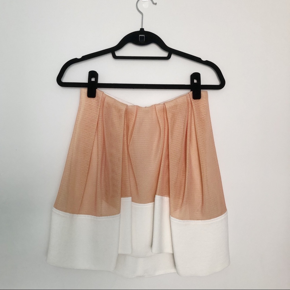 3.1 Phillip Lim pleated mesh skirt